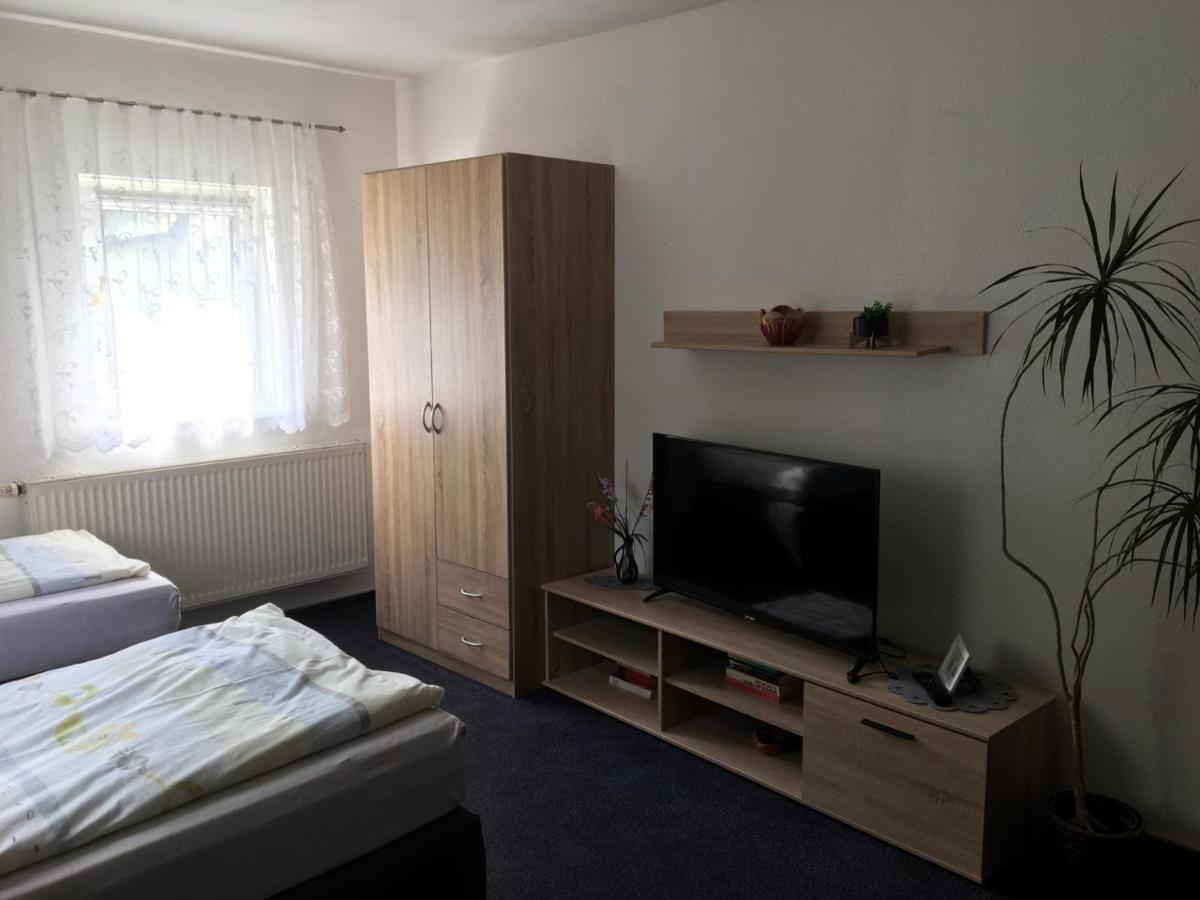 ビショフスヴェルダFerien In Sachsenアパートメント エクステリア 写真